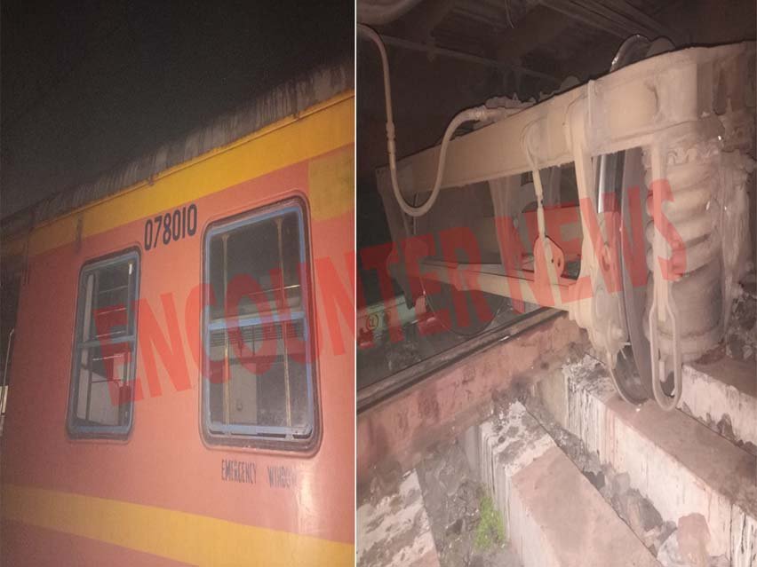 Jalandhar News: मेंटेनेंस के बाद बाहर आ रही ट्रेन पटरी से उतरी