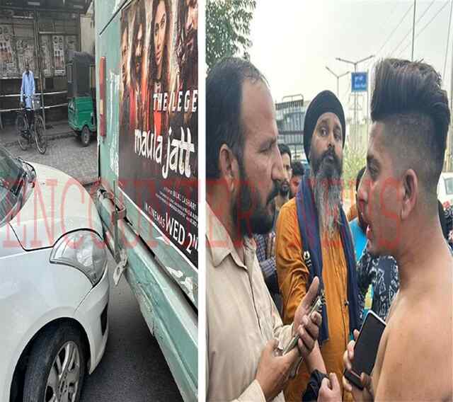 Jalandhar News: मेन चौंक पर Bus और Car की टक्कर को लेकर जमकर चले लात-घूंसे, लगा जाम