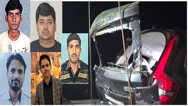 Over Speed Scorpio दूसरी लेन में घुसी, Truck ने कई मीटर तक घसीटा, 5 डाक्टरों की मौत