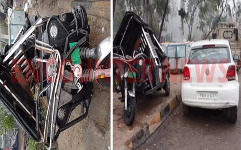 Jalandhar-Amritsar National Highway पर कार और ई-रिक्शा की टक्कर में 2 की मौत