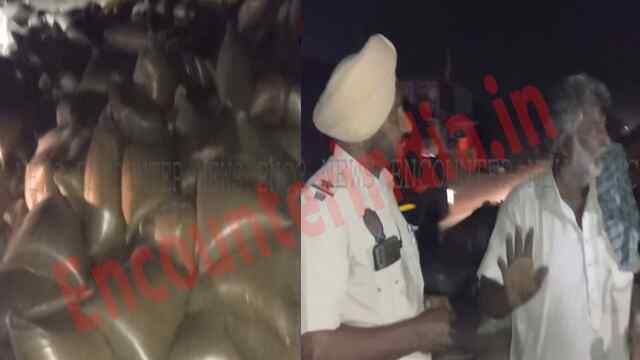 Punjab News : हाईवे पर चावल से भरा ट्रक पलटा, देखें वीडियो