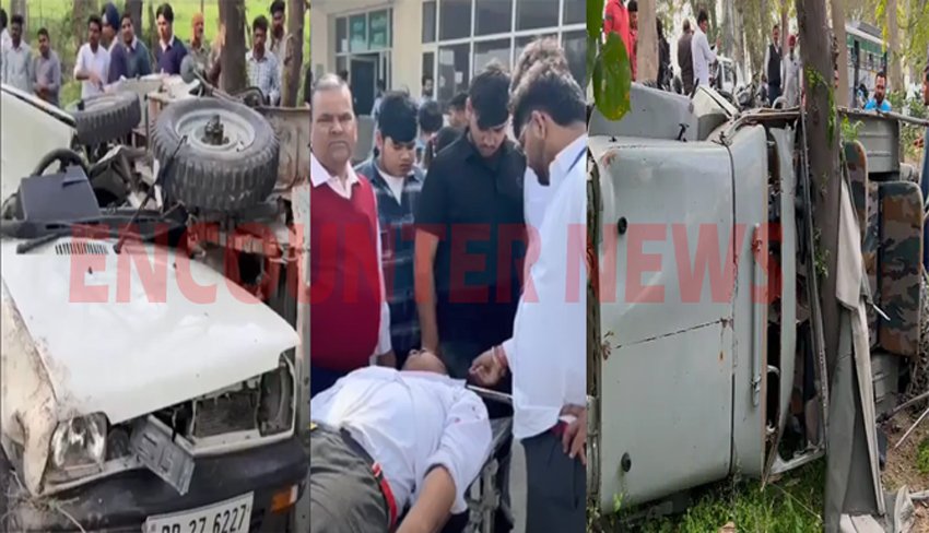 Punjab News: 3 वाहनों में भीषण टक्कर, पुलिस कर्मी की मौत, स्कूली बच्चों सहित 6 घायल