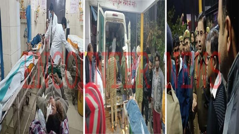 3 बाइक सवारों के बीच टक्कर, 2 बच्चों सहित 5 की मौत