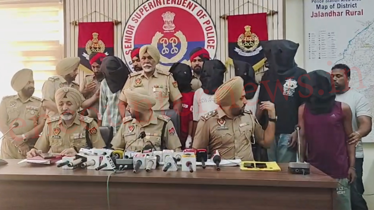 Jalandhar News: गोली चलाने और लूटपाट मामले में एक आरोपी घायल, 8 गिरफ्तार, देखें Live
