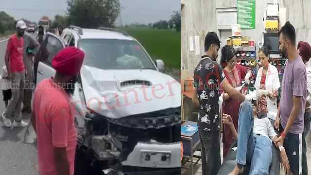 Punjab News: भाई को राखी बांधने जा रही बहन की सड़क हादसे में मौत, पति और बेटी घायल, देखें वीडियो