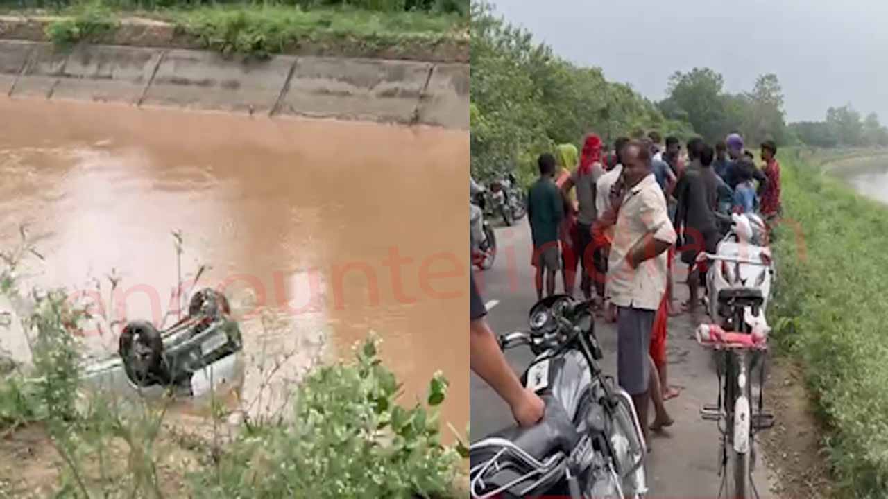 Punjab News: नहर में पलटी Alto Car, 3 लोग थे सवार, देखें वीडियो