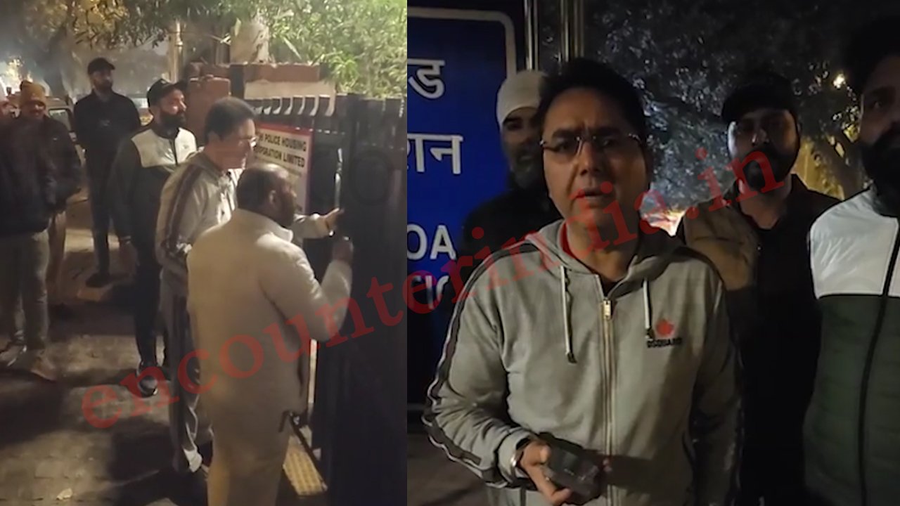 AAP के पंजाब प्रधान Aman Arora और Delhi Police में हुई तीखी नोकझोंक, देखें वीडियो