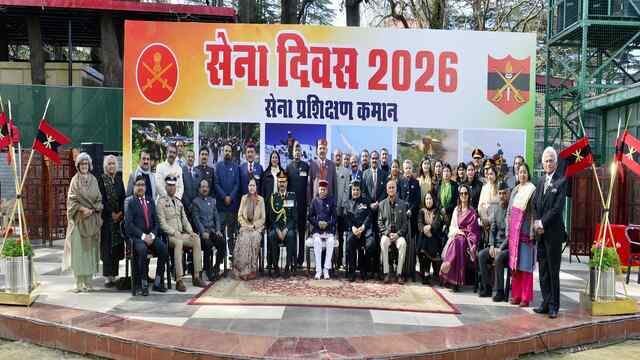 78वां सेना दिवस आरट्रैक शिमला में मनाया गया, राज्यपाल ने की सराहना