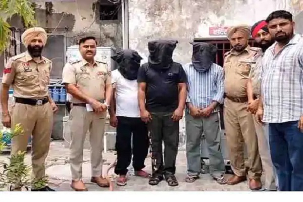 Jalandhar News: फिरौती गिरोह का पर्दाफाशः 3 आरोपी काबू, दो पिस्टल और देसी कट्टा बरामद