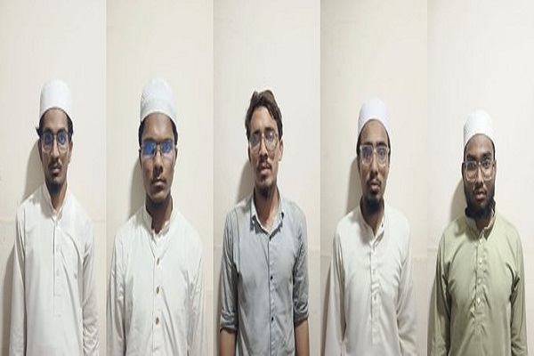 ATS का एक्शन : जैश-ए-मोहम्मद से जुड़े 5 और संदिग्ध आतंकी गिरफ्तार