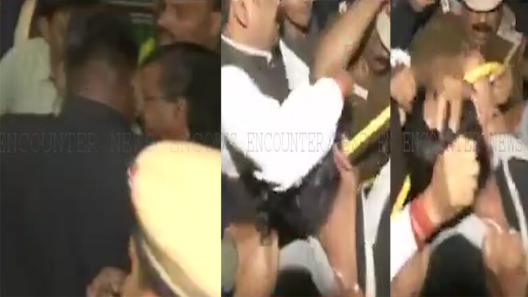 Arvind Kejriwal पर फ‍िर हमला, पदयात्रा के बीच युवक ने फेंका लिक्विड, मचा हड़कंप, देखें वीडियो