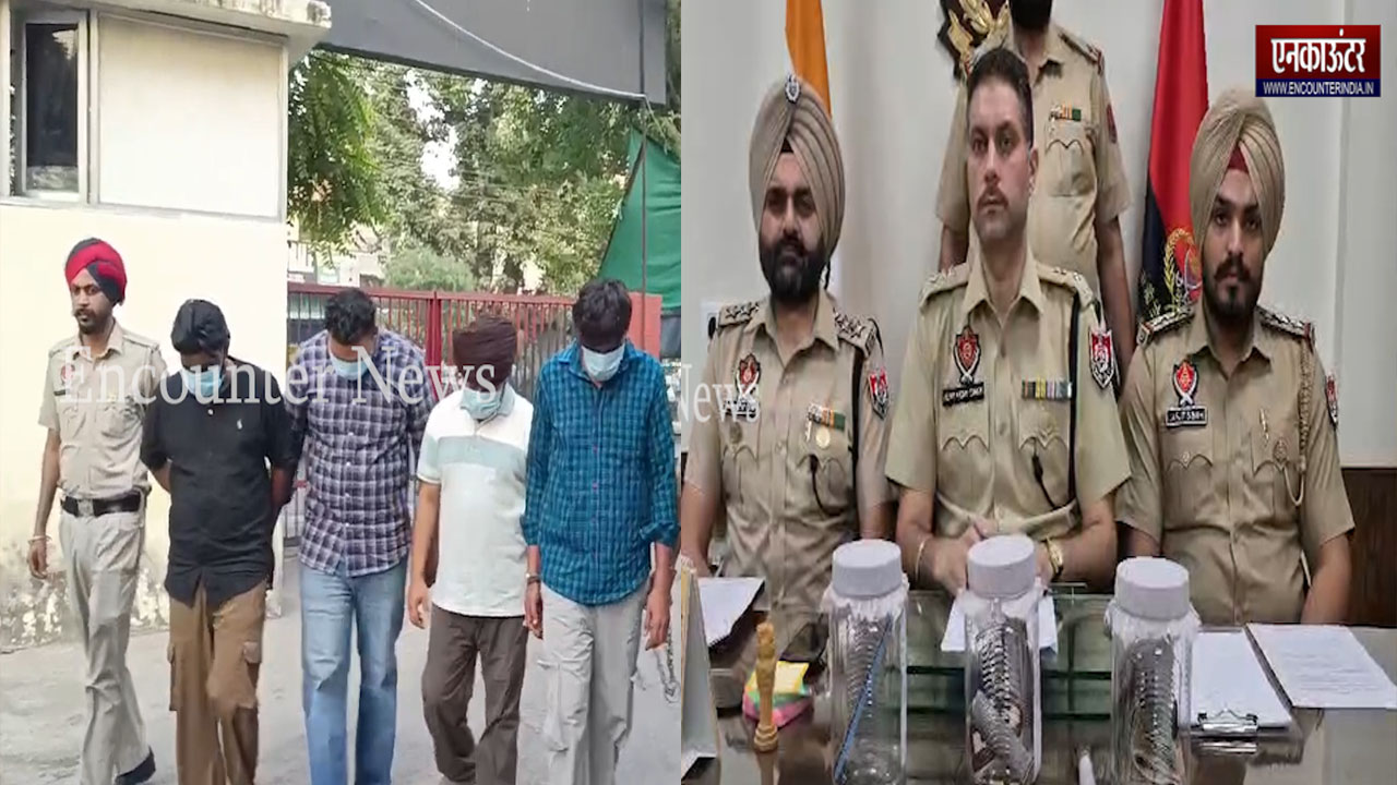 Punjab News: लूटपाट के मामले में 4 आरोपी गिरफ्तार, देखें वीडियो