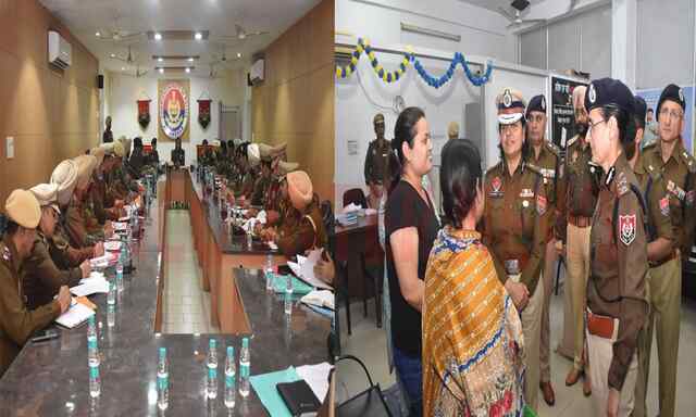 Jalandhar पहुंची स्पेशल DGP Gurpreet Kaur Deo ने अधिकारियों को जारी किए निर्देश