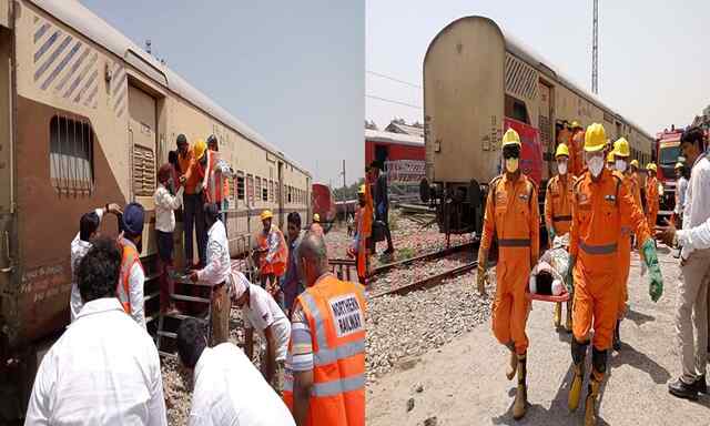 Punjab News: ट्रेन हादसे की सूचना मिलने पर लोगों में मची अफरा-तफरी