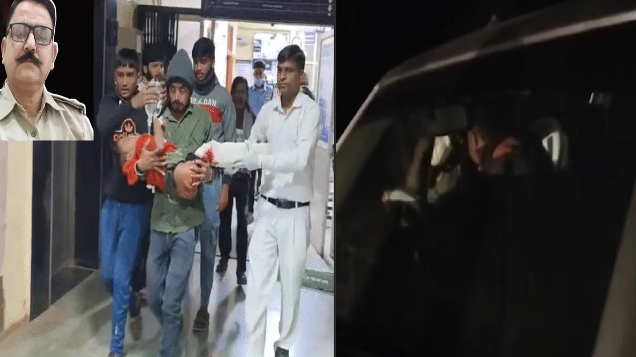 नशे में धुत ASI ने कार से कई बाइकों को रौंदा, Teacher की मौत, 4 घायल