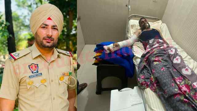 Jalandhar News: बेसहारा पशु से टकराकर घायल व्यक्ति का फरिश्ता बनें ASI, देखें वीडियो