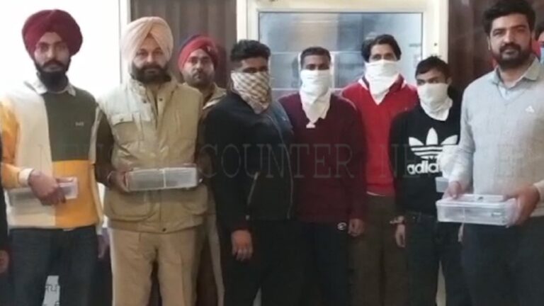 Punjab News : 4.50 किलो हेरोइन व ड्रग मनी सहित 8 गिरफ्तार, देखें वीडियो
