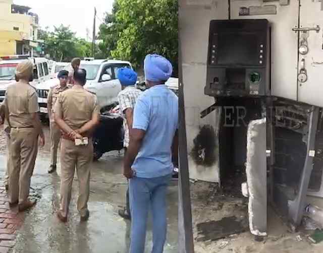 फगवाड़ाः SBI के ATM से नगदी लेकर चोर फरार, देखें वीडियो