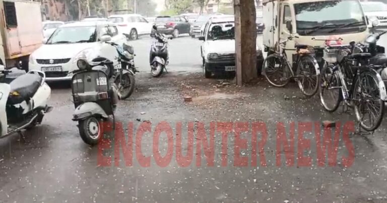 Punjab News: तेज बारिश के साथ हुई ओलावृष्टि, तापमान में आई गिरावट, देखें वीडियो