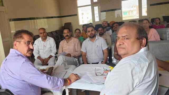 नागरिक अस्पताल बद्दी में रोगी कल्याण समिति की बैठक 