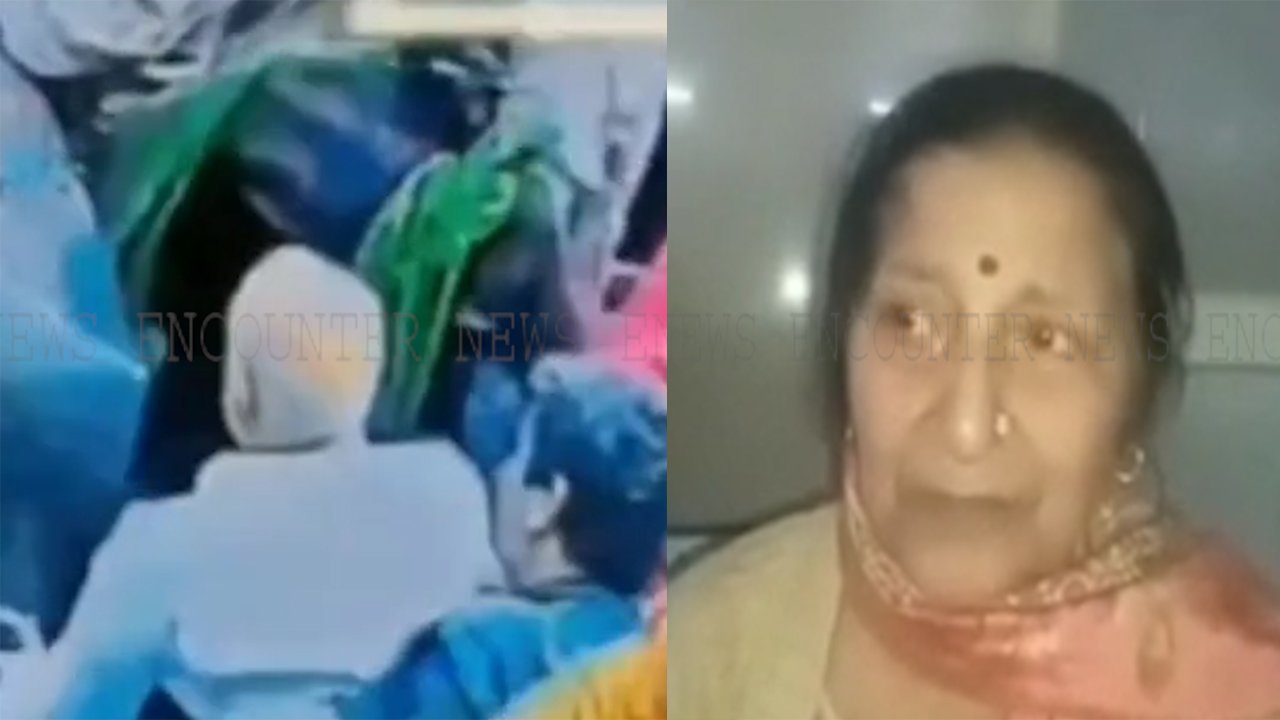 बांके बिहारी मंदिर में दर्शन करने गए जालंधर निवासी की हुई मौत, देखें वीडियो