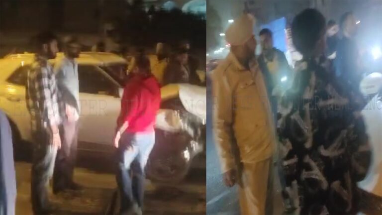 Punjab News : दो कारों में हुई भीषण टक्कर, 3 घायल, देखें वीडियो