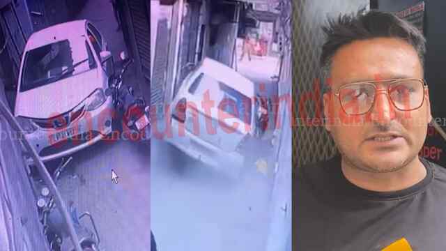 Punjab News: तेज रफ्तार गाड़ी ने इलाके में मचाया उत्पात, देखें CCTV