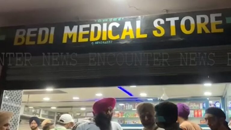 Punjab News: Medical Store पर अज्ञात व्यक्ति ने की फायरिंग, देखें वीडियो