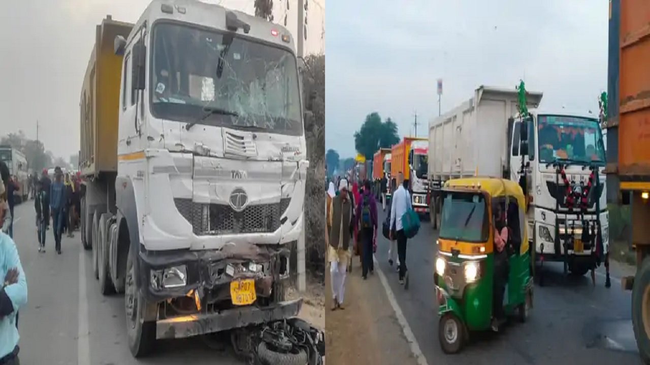 शादी समारोह से लौट रहे लोगों को डंपर ने मारी टक्कर, 5 की मौत