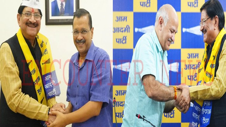 BJP को बड़ा झटकाः दिग्गज नेता बीबी त्यागी AAP Party में हुए शामिल