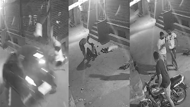Punjab News: तेज रफ्तार कार चालक ने बाइक को मारी टक्कर, देखें दिल दहलाने वाला वीडियो