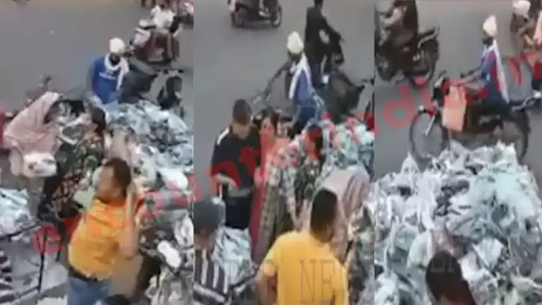 Jalandhar News : भरे बाजार में चोर ने दिया वारदात को अंजाम, देखें CCTV