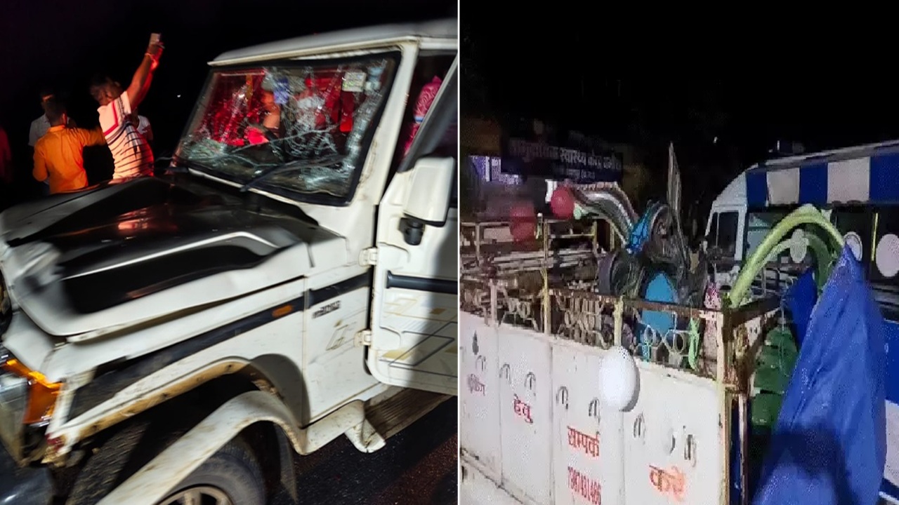 गणेश विसर्जन के लिए जा रहे श्रद्धालुओं को नशे में धुत Bolero Driver ने रौंदा, 3 की मौत, 20 घायल