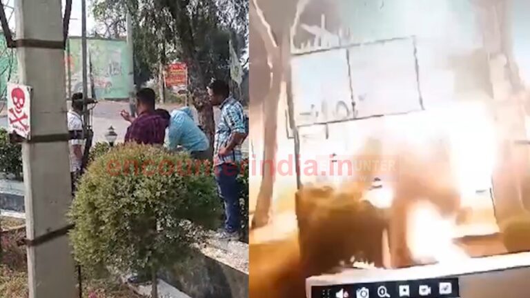 Punjab News: Petrol Pump के बाहर हुआ धमाका, देखें वीडियो