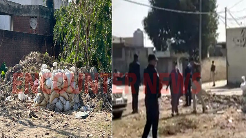 कबाड़ी की दुकान के पास बम से मचा हड़कंप, पुलिस ने सील किया Area