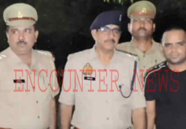 Police और बदमाश में चली गोलियां, एक घायल