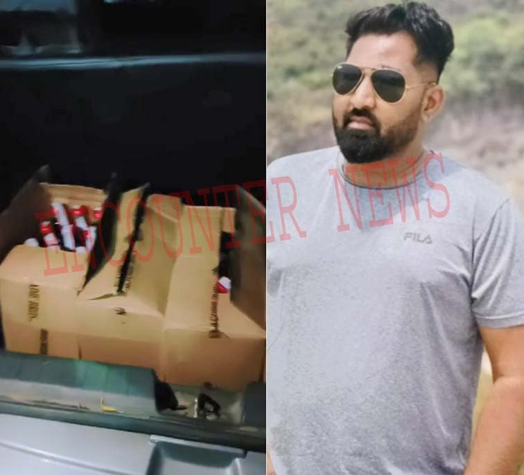 Jalandhar News: Baleno गाड़ी से अवैध शराब बरामद, बुग्गी तस्कर फरार, देखें वीडियो