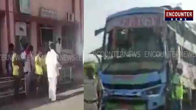 यात्रियों से भरी Sleeper Bus हुई हादसे का शिकार, 3 की मौत, कई घायल, देखें वीडियो