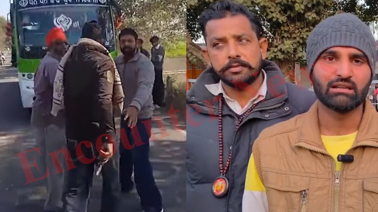 Punjab News: सरेआम बस ड्राइवर और कंडक्टर ने Pistol निकाल कर दी धमकियां, देखें वीडियो