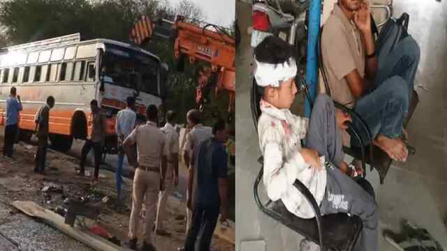 श्रद्धालुओं से भरी Private Bus पलटी, 1 की मौत, 30 लोग घायल, मची चीख-पुकार