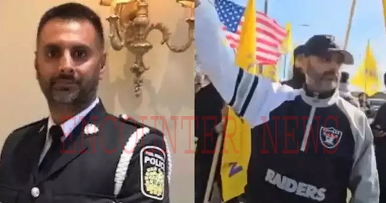 Canada में हिंदू मंदिर के बाहर Khalistan प्रदर्शन में शामिल पुलिस कर्मी पर गिरी गाज, किया निलंबित