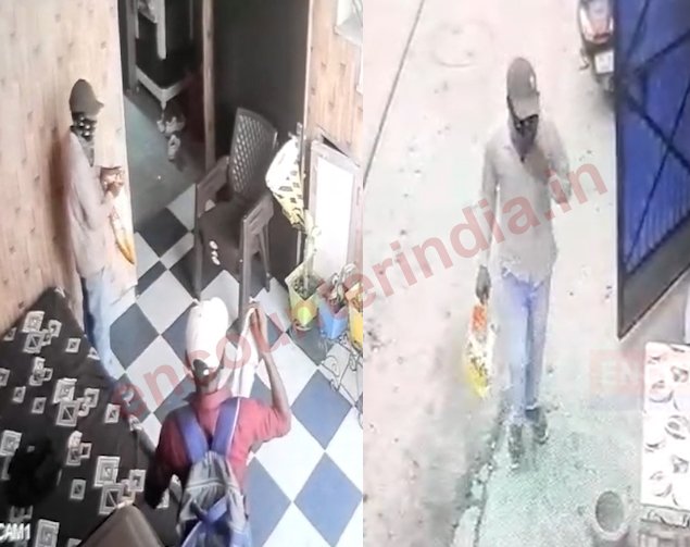 Punjab : हथियार के बल पर घर में घुसकर लाखों रुपये की लूट, देंखे CCTV