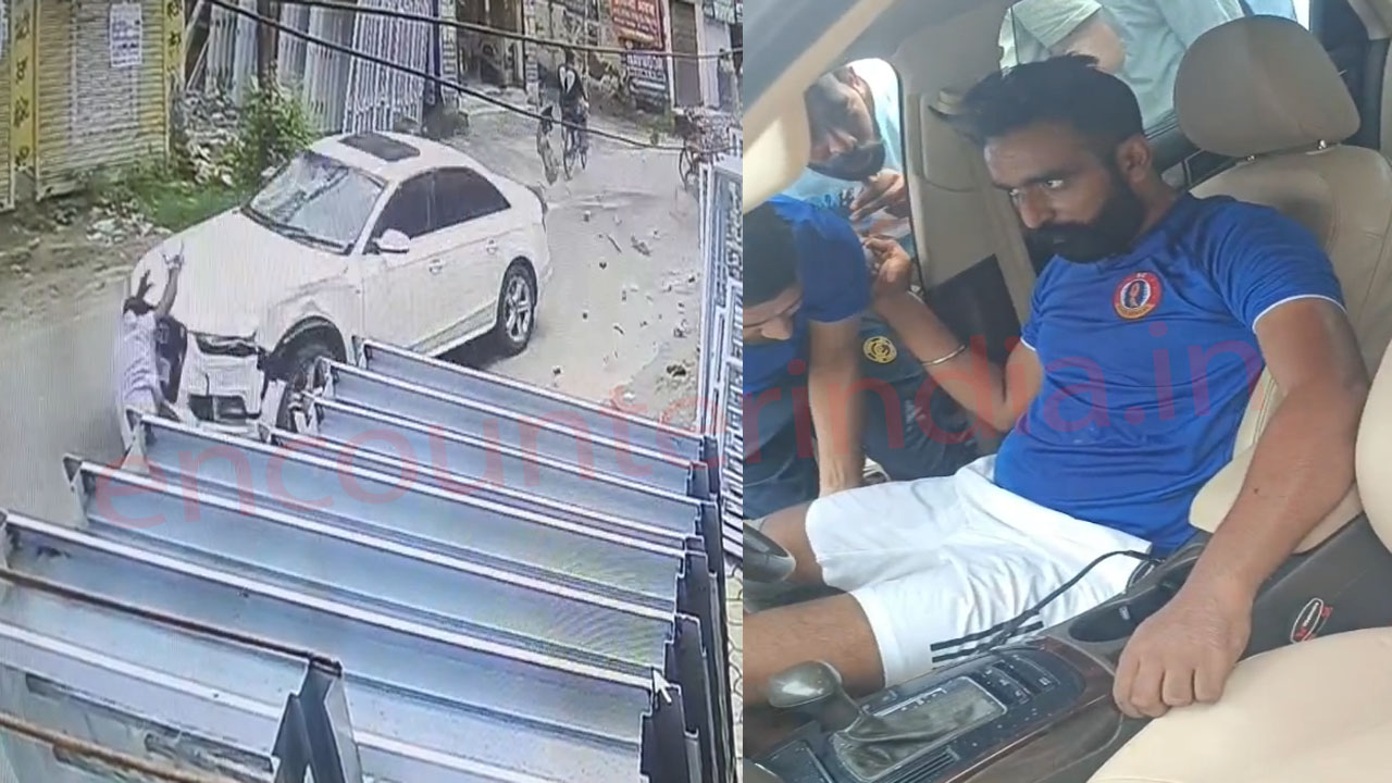 Punjab News: Audi कार का कहर, 4 लोगों को कुचला, 1 की मौत, देखें CCTV