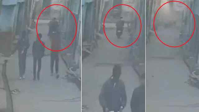 स्कूल जा रहे पिता व बच्चों पर गिरा जर्जर मकान का छज्जा, 1 की मौत