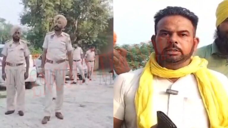 Punjab: इस इलाके को पुलिस ने छावनी में किया तबदील, देखें वीडियो
