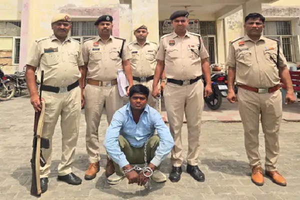 एक लाख का इनामी बदमाश गिरफ्तार, लूट के कई केस दर्ज