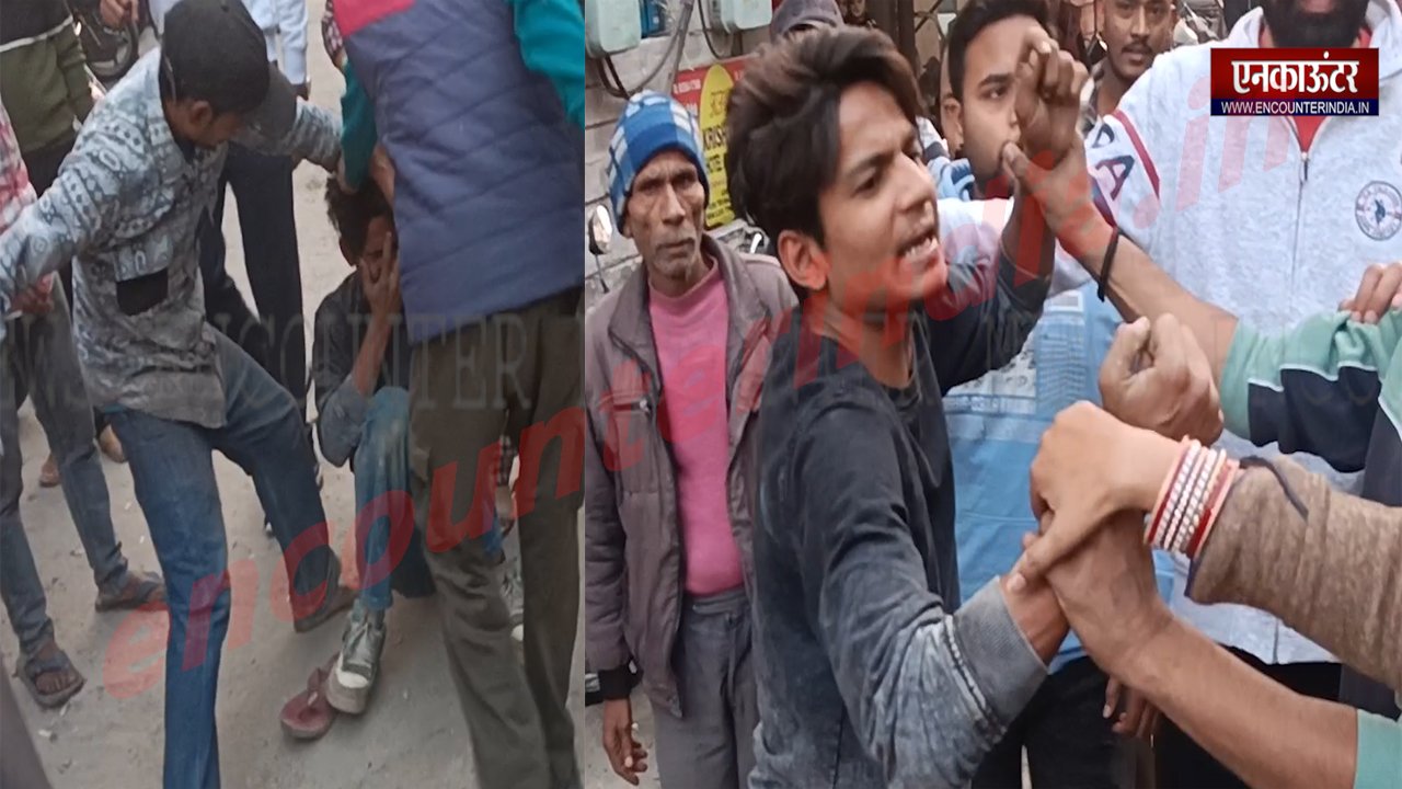 Punjab News: मोबाइल छीनकर भाग रहे लुटेरे को लोगों ने किया काबू, जमकर की छित्तर परेड, देखें वीडियो