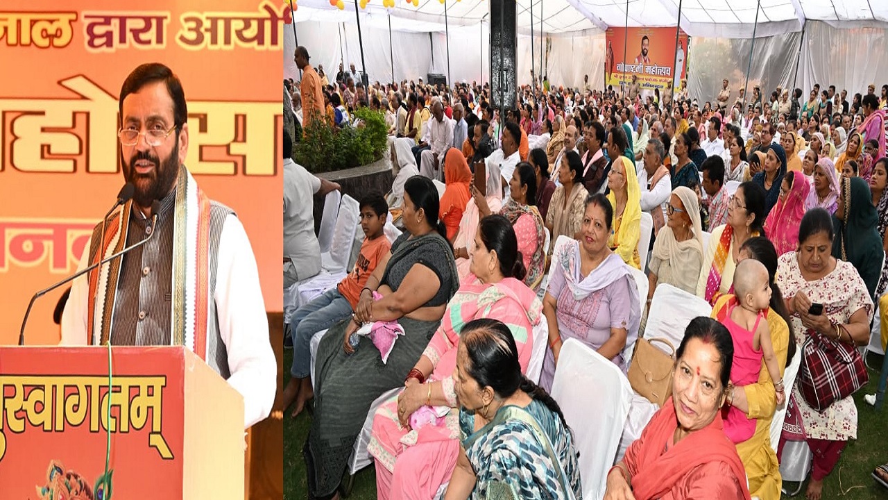 मुख्यमंत्री सैनी ने किया 21 लाख का अनुदान, कहा – ‘आत्मनिर्भर गौशालाओं से ही बढ़ेगा गौसंरक्षण’