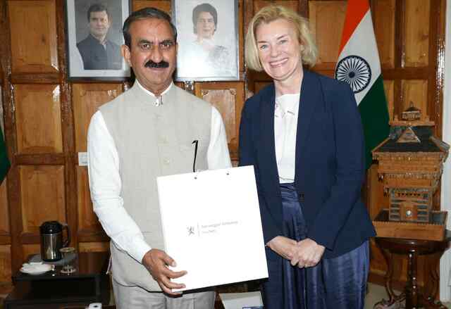 मुख्यमंत्री ने नार्वे की कंपनियों को हिमाचल प्रदेश में निवेश के लिए आमंत्रित किया