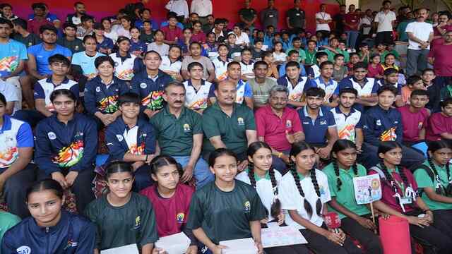 प्रदेश के खिलाड़ियों को प्रदान कर रहे हैं बेहतरीन सुविधाएं: Sukhvinder Singh Sukhu
